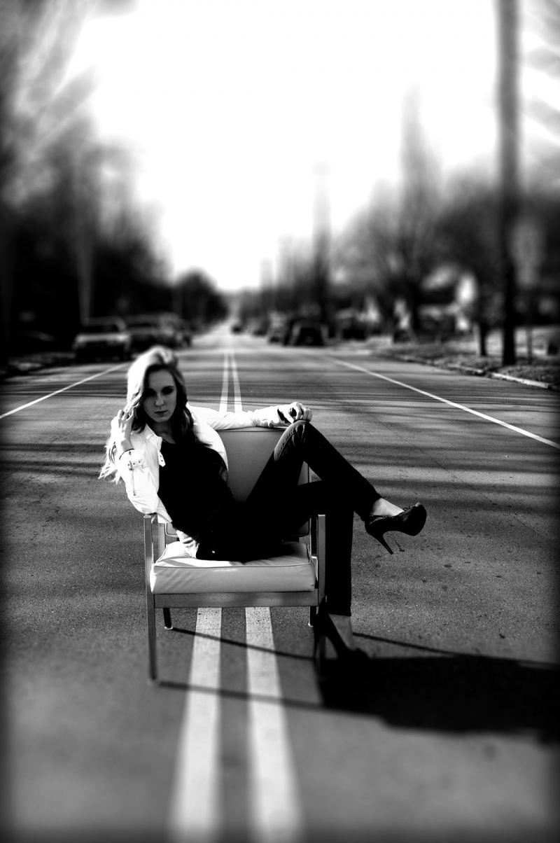 Female model photo shoot of Meredith Alexander in Shelby St. Nashville