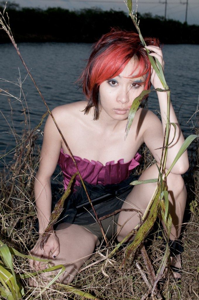 Female model photo shoot of Lily Wang in Everglades, Florida