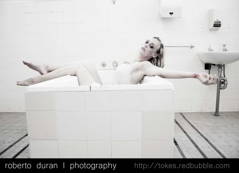 Female model photo shoot of Kimberly Lush by Roberto G Duran in Rozelle mental asylum