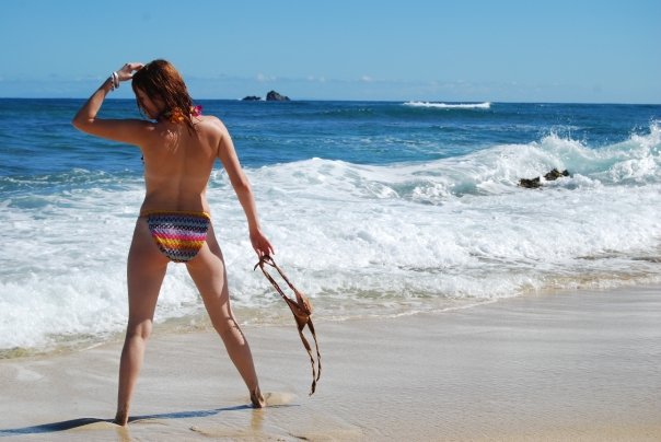 Female model photo shoot of Jennifer Killinger in Kailua, Hawaii