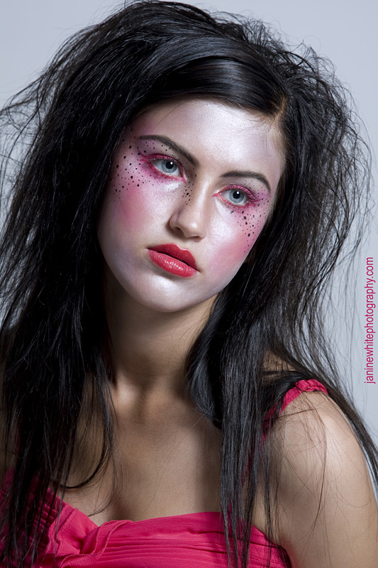 Female model photo shoot of Dead Dolly MUA and Jessica Marozzi by JanineWhite Photography in Townsville