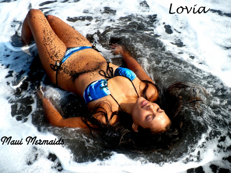 Female model photo shoot of Hawaiian Mermaids