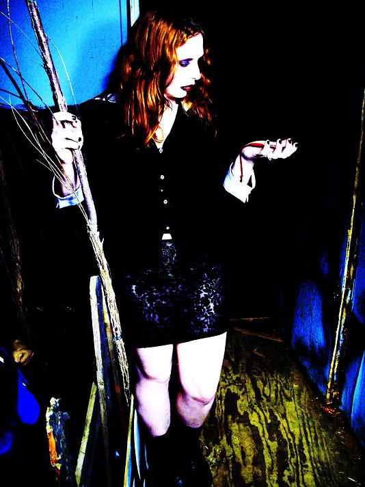 Female model photo shoot of Tessa Janes by jigsaw jason in Terrorplex/ Count Orlocks Castle of Torture, Mansfield, Tx