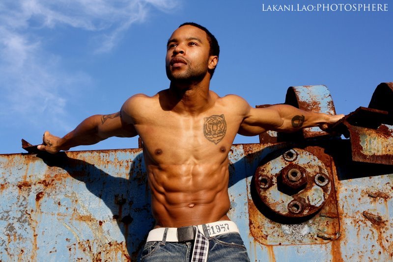 Female and Male model photo shoot of Lakani Lao and JD_Fitness