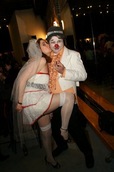 Male model photo shoot of Sketchy the Clown in Lunacy Cabaret