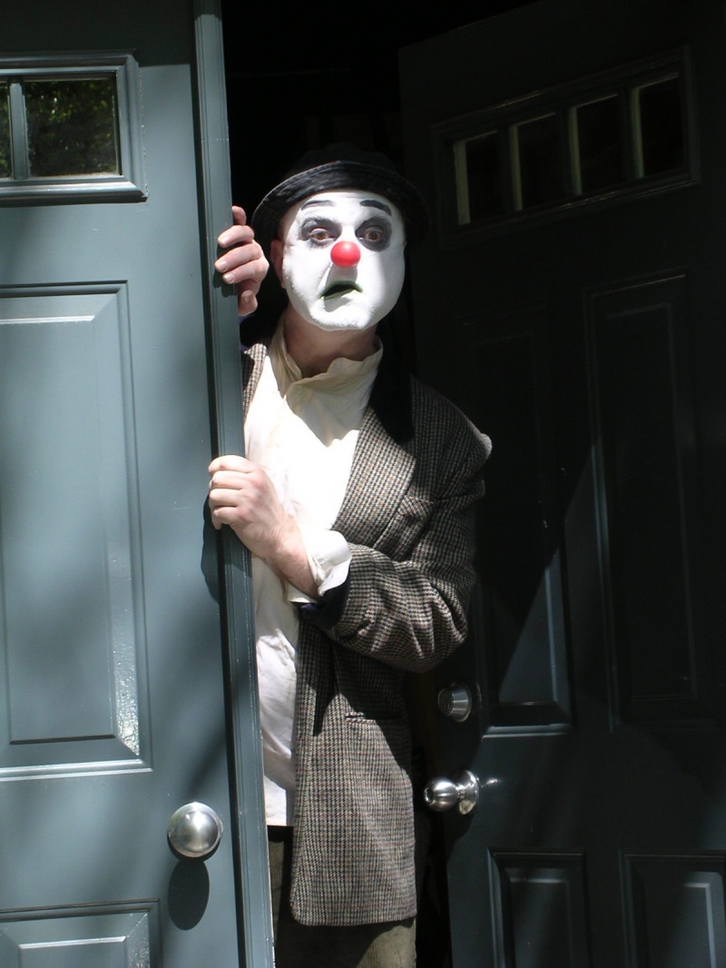 Male model photo shoot of Sketchy the Clown in Toronto