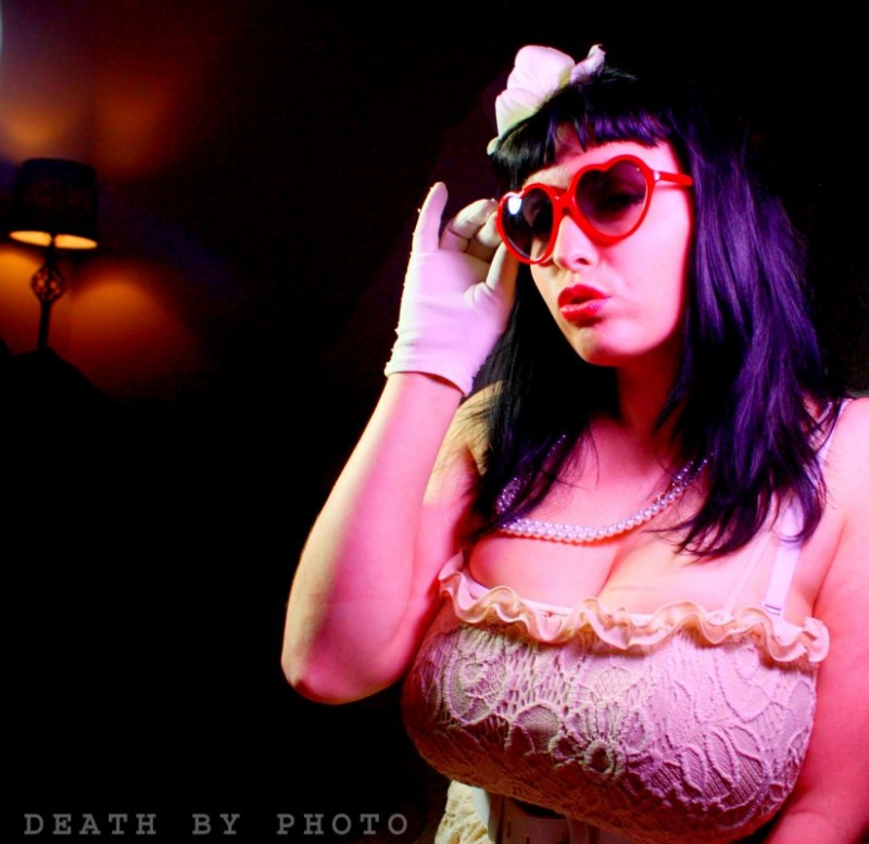 Male and Female model photo shoot of Death by photo and Aly Hellcat in Kent