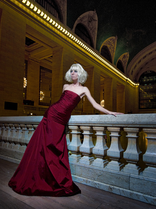 Male model photo shoot of Nolan Kouri in Grand Central Station, New York City, art by Widdle Piggy Studio