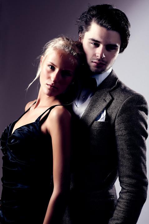 Male and Female model photo shoot of Laurence Anthony Welsh and selinekarin by Marius Pettersen in Bergen, Norway