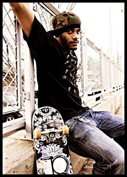 Male model photo shoot of Split Visionz Ent in skate park...