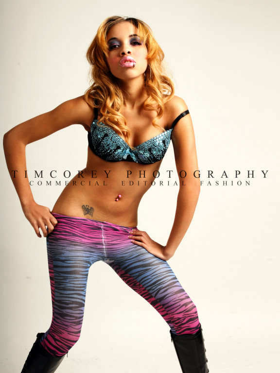 Female model photo shoot of Allura Nycole by Tim Corey