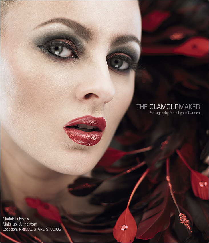 Female model photo shoot of Amuse by Darya and Lukrecja by The GlamourMaker