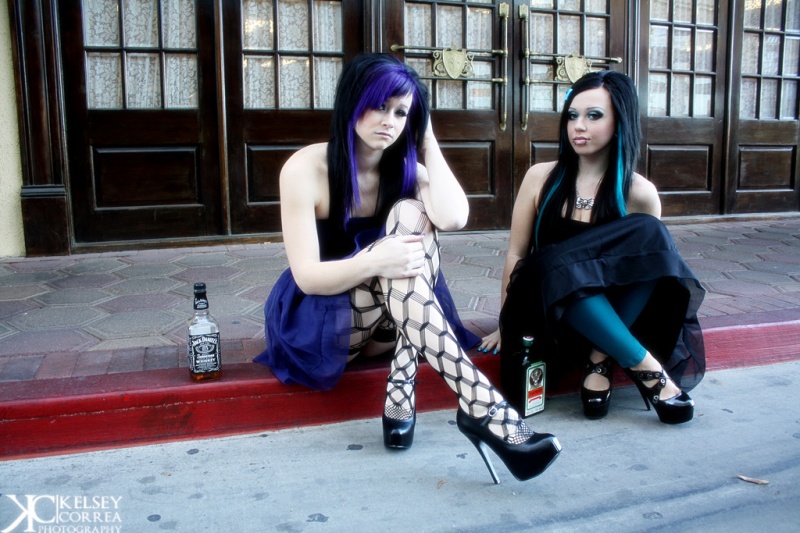 Female model photo shoot of LilLauren and Samantha Sue by KelseyCorrea