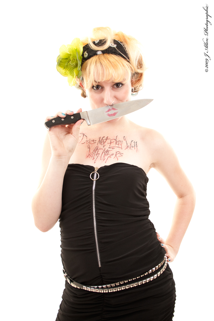 Female model photo shoot of BabyGrotesque by J Allen Photographic