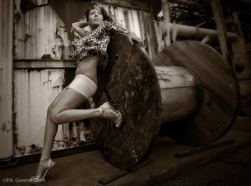 Female model photo shoot of Pari Mari by P A Greene Photographer in Alameda, CA