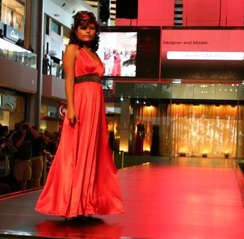 Female model photo shoot of Andrea Manzo in Fashion show mall Las vegas.
