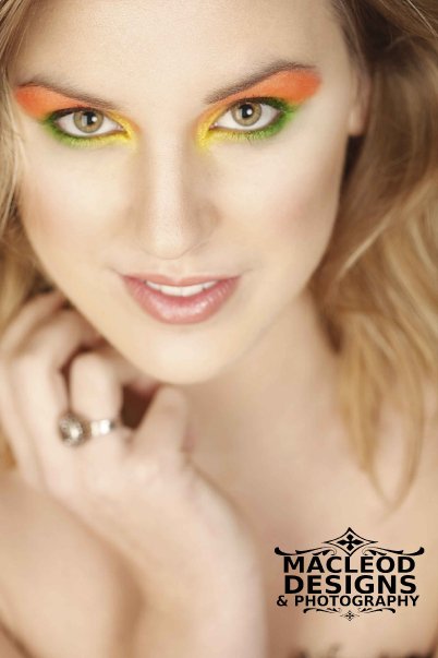 Female model photo shoot of MacLeod Designs and Shira Kayne, makeup by AllyMacMakeup