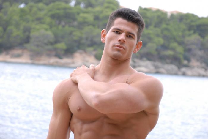Male model photo shoot of Brandon Bass in Spetses Island, Greece