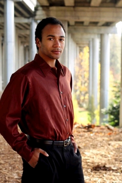 Male model photo shoot of Amory Green by Lars R Peterson in Downtown Seattle
