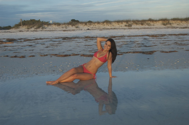 Female model photo shoot of Ciera Claire by afplcc in Honeymoon Island