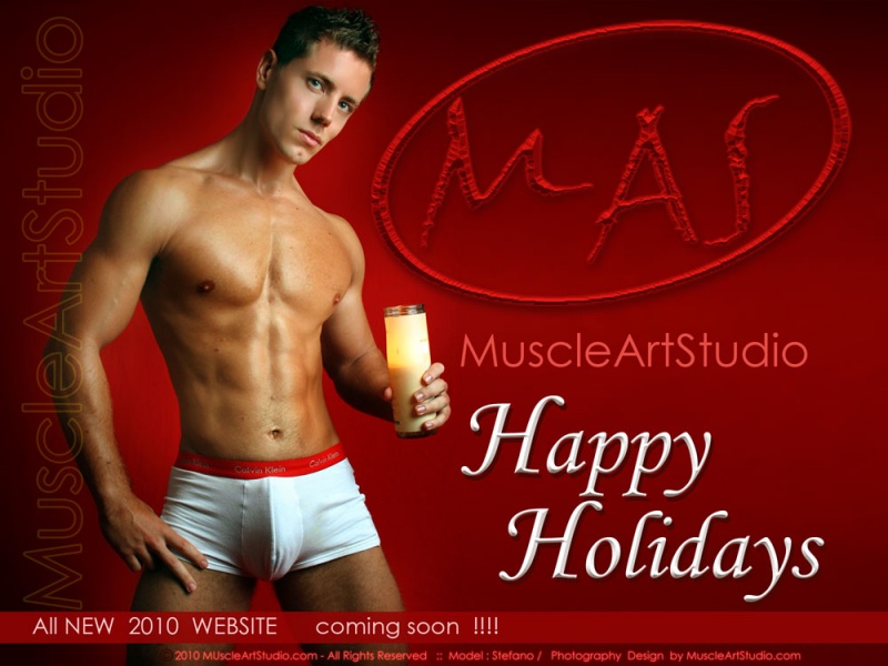 Male model photo shoot of Muscle Art Studio