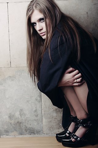 Female model photo shoot of Alina Sh