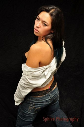 Female model photo shoot of Samantha Borror by Sphive