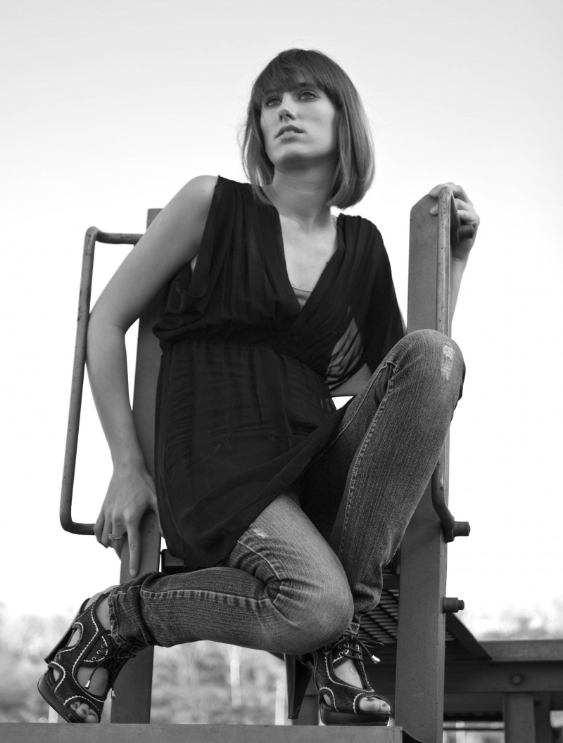 Female model photo shoot of Amanda ODonohue by EnPeripherie in West Bottoms KCMO
