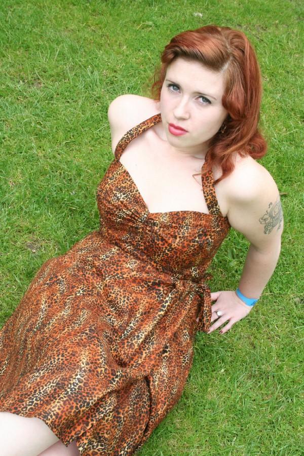 Female model photo shoot of OuterLimitz in Rockabilly Rave UK