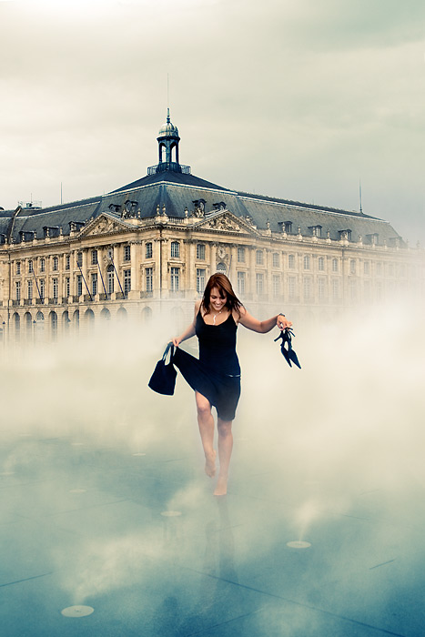 Female model photo shoot of Christine Amat in Bordeaux - France