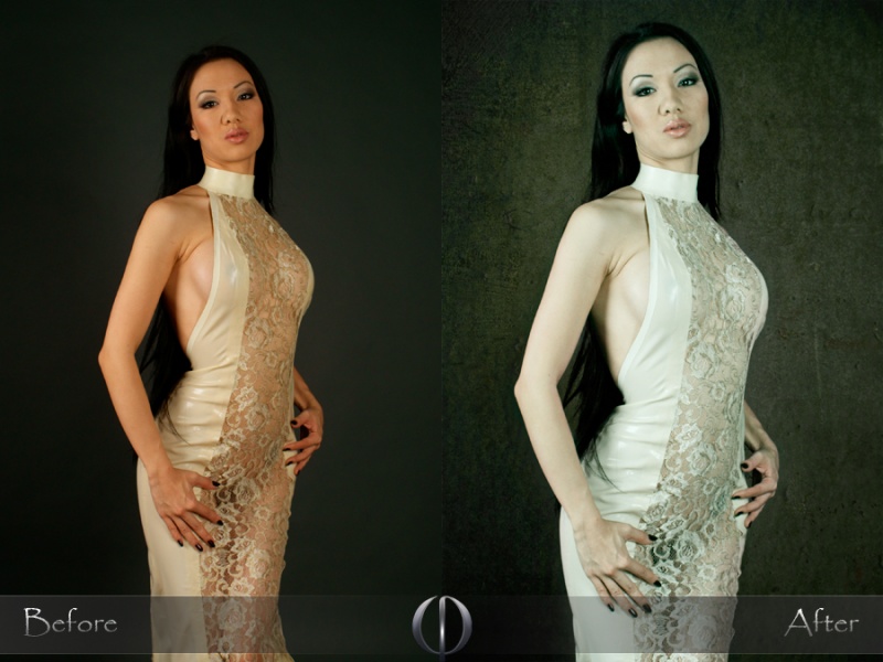Female model photo shoot of Corrupt Data Retouching and Jade Vixen by Matthew Dagon, clothing designed by Collective Chaos