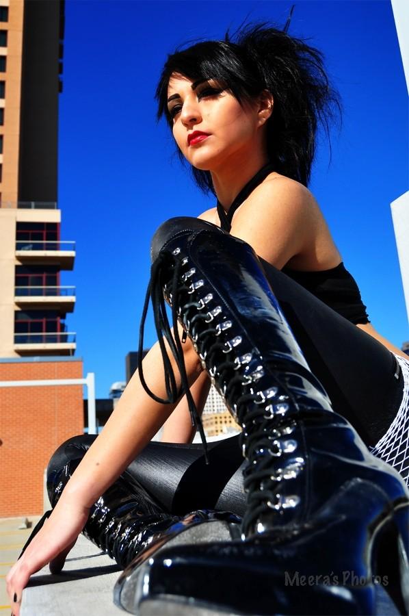 Female model photo shoot of -Mandi Mayhem- by Meera Images in Austin, TX