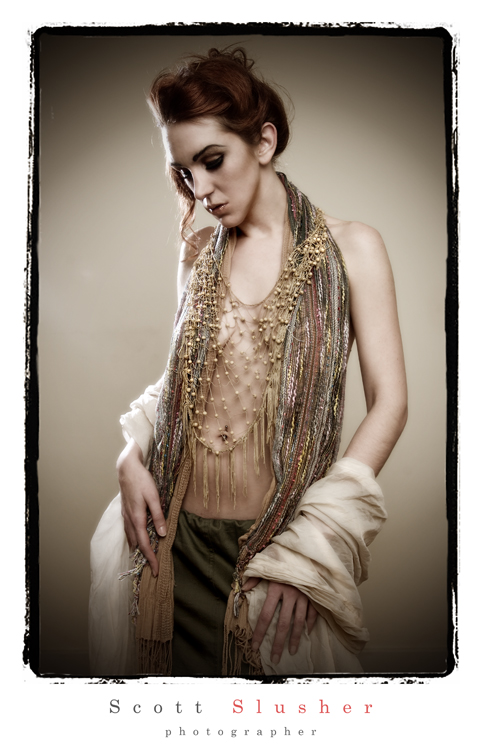 Female model photo shoot of PiscesEye in Eyechart Studio