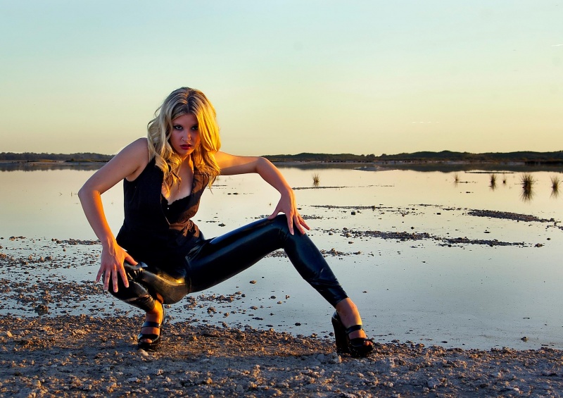 Female model photo shoot of Lykke N by Warped-Photography in Salt Lakes