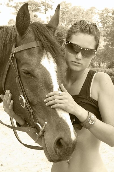 Female model photo shoot of sassy sullivan in hillside equestrian