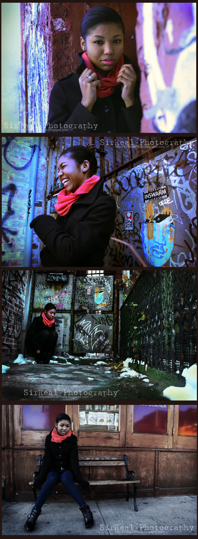 Male and Female model photo shoot of Dexter SirReal Jones and Mieks in Brooklyn, NY (Winter 2009)