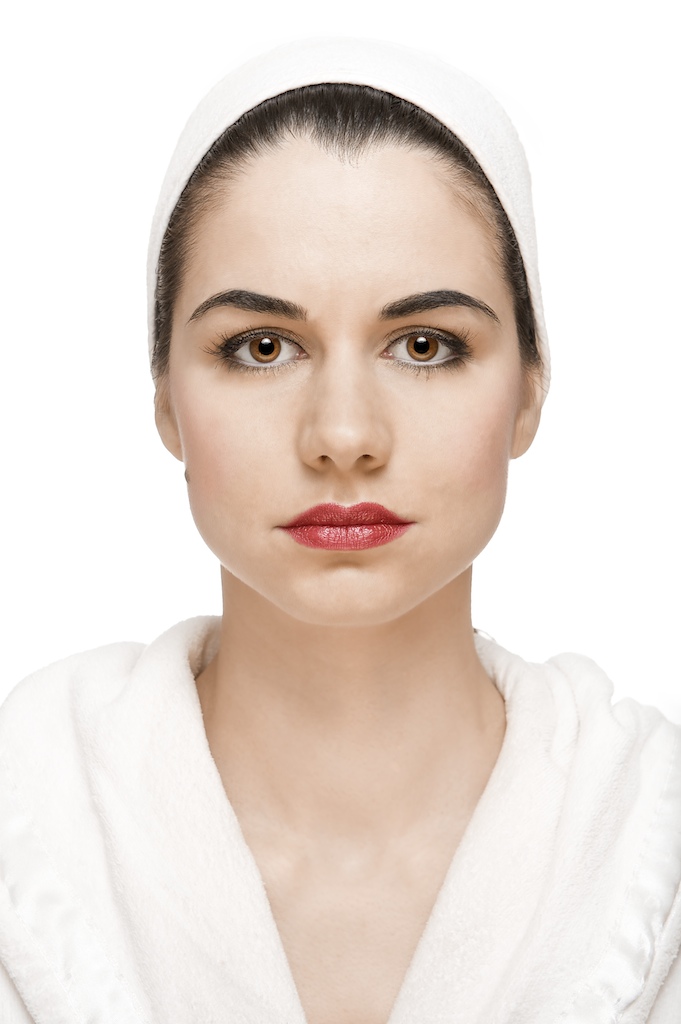 Female model photo shoot of OKO make up  by Permanent Daylight