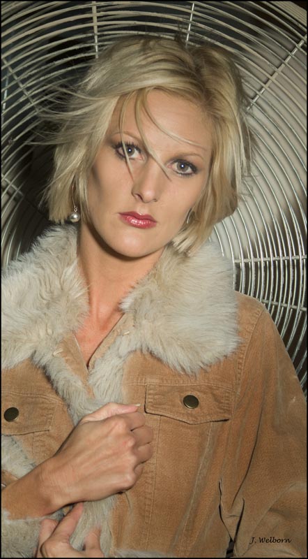 Female model photo shoot of Tina PC by J  Welborn
