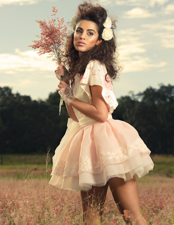 Female model photo shoot of Adriana Gerardino by Christopher Garofalo, hair styled by tammicasimone, makeup by Nereida Padilla MUA, clothing designed by Sandra C Hagen