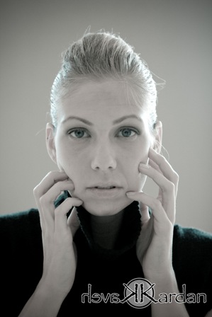 Female model photo shoot of Amanda Rose B by Kardan Photography, makeup by NSwift Makeup