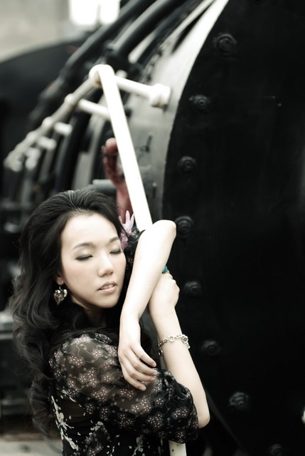 Female model photo shoot of Vanora Zhu in China