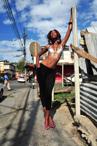 Female model photo shoot of Toni Mendoza in Street corner
