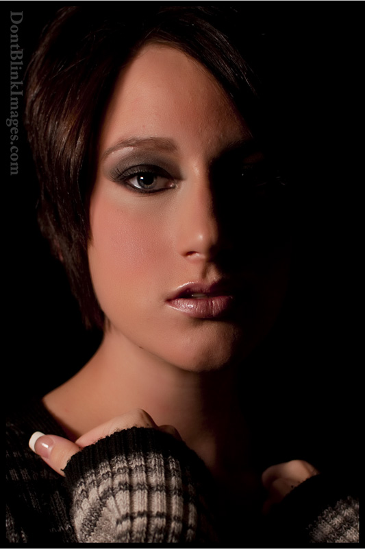 Female model photo shoot of AlwaysSpunky by Dont_Blink_Images in Studio, makeup by Danielle Carroll Makeup