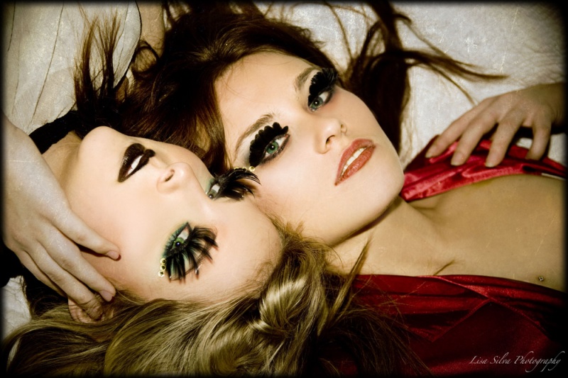 Female model photo shoot of Lisa Marina MUA and Mo James by Lisa Silva Photography