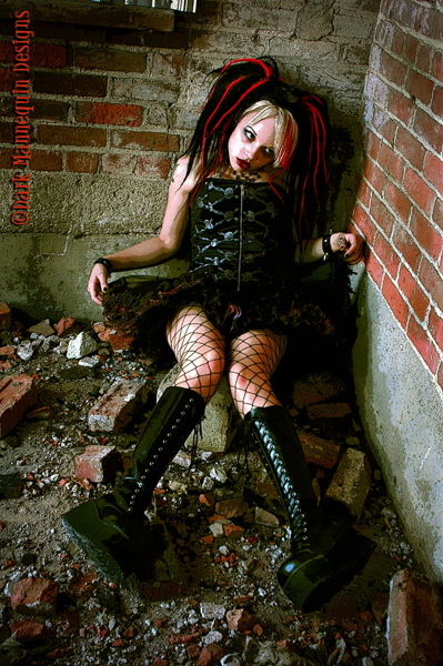 Male and Female model photo shoot of Dark Mannequin Designs and Lightning Layne in Greenville, Ohio