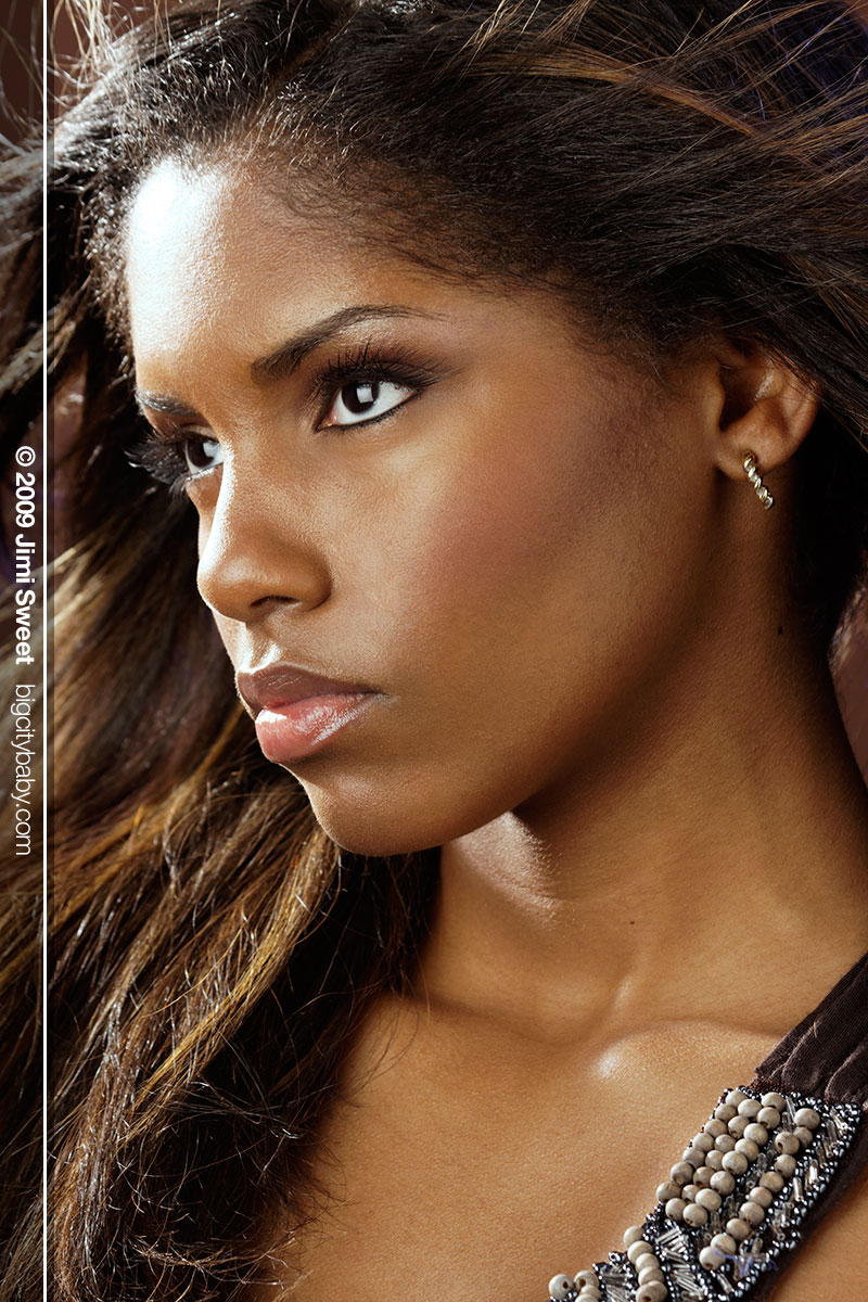 Female model photo shoot of NY Model Essence by Jimi Sweet NYC, makeup by William Miranda