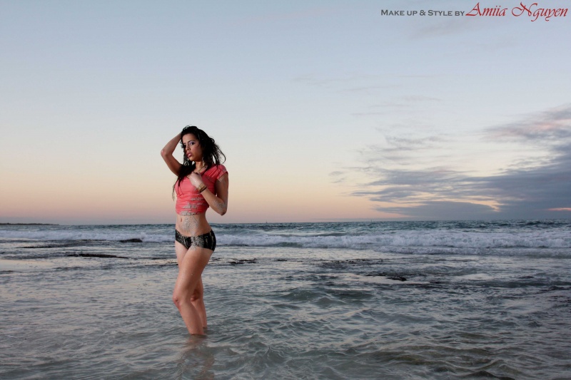 Female model photo shoot of Amiia Nguyen