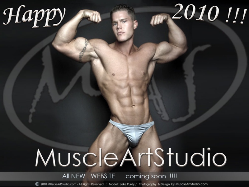 Male model photo shoot of Muscle Art Studio