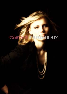 Female model photo shoot of SarahB Photography in Studio