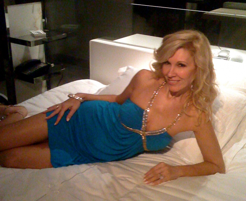 Female model photo shoot of LuciaD in SLS Hotel, Los Angeles